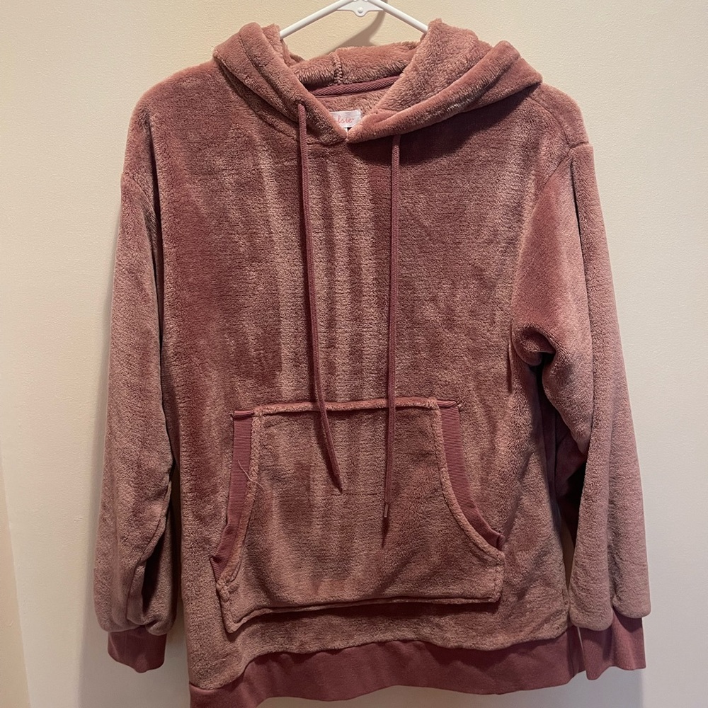 Cosie teddy hoodie 🤍